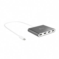 【j5create 凱捷】USB-C to 4-Port HDMI 多螢幕外接顯示卡 - JCA366