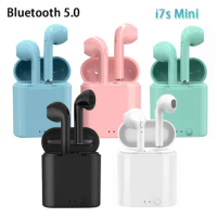 i7 MINI Wireless Bluetooth Earphone 5.0 Stereo Earbuds Headset Sports Wireless Headphones With Charging Box For All Smart Phone