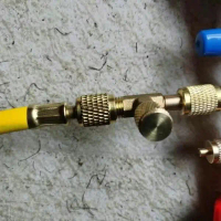 Car air conditioning exhaust valve switch, refrigerant gauge, gas discharge valve, R134A R22
