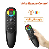 Gyro Fly Mouse Voice With Backlit Q6 Air Gyroscope Wireless Remote Control Backlight Keyboard IR Learning For Android TV Box