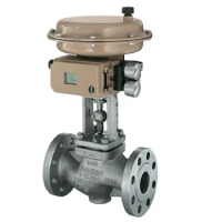Samson 3241 Globe Control Valve of the ANSI 300 Pressure Class Rating and Stainless Steel for Valve WIth Samson Positioner 3730