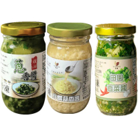 育膳冷凍拌醬2罐組-香蒜/香蔥/香菜系列(拌飯 拌麵 拌醬 沾醬 炒菜 水餃 火鍋)