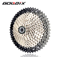 GOLDIX MTB Cassette K7 8/9/10/11/12 Speed 36/40/42/46/50/52T SUNSHINE Bicycle Freewheel Bicycle Sprocket for Shimano/SRAM