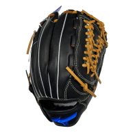 【MIZUNO 美津濃】WILL DRIVE BLUE系列棒球手套密網檔內野11.5吋黑X藍標(1AJGR11910)