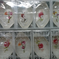 mangkok melamin daun