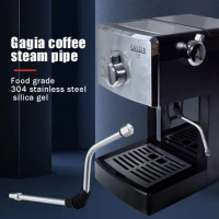 1pc Espresso Accessories Steam Pipe For GAGGIA VIVA Coffee Make Machine Stainless Steel Semi‑automatic Coffee Steam Nozzle
