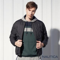【NAUTICA】極保暖防寒輕羽絨外套(黑色)