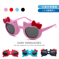 【SUNS】MIT台灣製-Hello kitty蝴蝶結兒童眼鏡 女童墨鏡  大貓眼鏡  超可愛 兒童墨鏡  檢驗合格