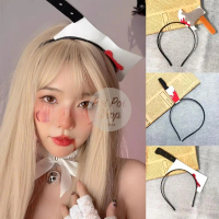 Bando Halloween Kecelakaan Flanel Hairband  Anak Lucu Acara Halloween Bando Cosplay Akesoris Souveni
