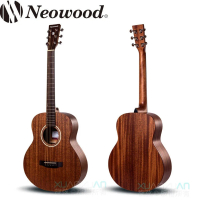【Neowood】SW-GS-2 Swiftly系列36吋 旅行吉他 全桃花心木 (GS-MINI桶身 附琴袋)