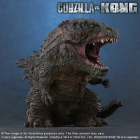 X-PLUS DefoReal Godzilla Vs King Kong Godzilla 2021Q Ver. Anime Action Figures Toys Boys Kids Children Birthday Gifts
