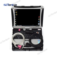 For LIEBHERR DIAGNOSTIC kit for Liebherr software SCULI with LIEBHERR excavator Crane diagnostic tool+Thoughbook CF19 laptop