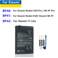 Original Replacement Battery BP41 BP40 BP42 For Xiaomi Redmi K20 Pro Mi 9T Pro Mi9T For Redmi K20 For XiaoMi 11 Lite Battery