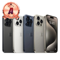 Apple A級福利品 iPhone 15 Pro 128G 6.1吋(贈原廠20W充電頭+Magsafe保護殼)