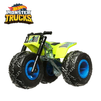 【正版授權】風火輪 MONSTER TRUCKS #13 TRI-TO-CRUSH-ME 皮卡車 大腳車 玩具車 Hot Wheels 705393-13
