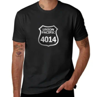 Union Pacific Big Boy 4014 Shield T-Shirt quick drying vintage clothes boys animal print mens t shirts pack