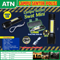 Senter Swat Mini Zoom / Senter Police LED- U3 5.0 ATN BAGUS