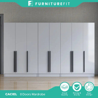 [COMBO] FurnitureFit 6X8FT WARDROBE / almari baju 6 KAKI /kabinet baju