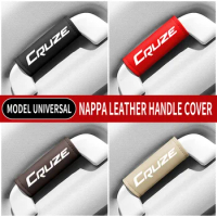 1PC Leather Car Roof Armrest Inner Door Pull Handle Protection Case Cover Car Interior Modification For Chevrolet Cruze CRUZE
