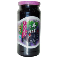 【花蓮農會】桑樂-桑椹果粒汁530gX1瓶
