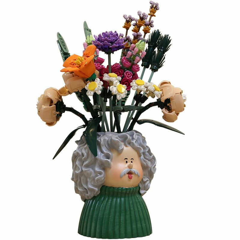 積木花束花瓶的價格推薦- 2023年5月| 比價比個夠BigGo
