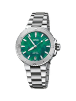 นาฬิกาข้อมือ Oris X Bracenet หน้าปัดเขียว 36.50 มม.