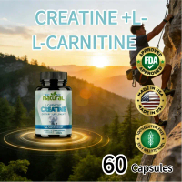 Creatine + L-carnitine: công thức cốt lõi 5000mg creatine & 1000mg L-carnitine, hỗ trợ năng lượng ch