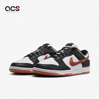 Nike 休閒鞋 Dunk Low Retro 男鞋 女鞋 白 黑 紅 低筒 經典 情侶鞋 DV0833-108