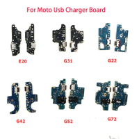 For Motorola Moto G71 G51 5G G31 G41 G21 G11 G22 G42 G52 G72 Edge S G100 USB Charger Board Charging Port Connector Flex Cable