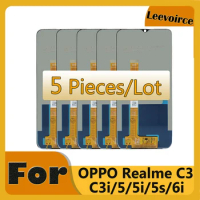 5 Pcs Pieces INCELL LCD For Oppo Realme C3 C3i 6i 5 5i 5s LCD Display Touch Screen Digitizer Assembly Replacement Repair Parts