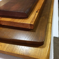 老榆木板材島臺廚房吧臺麵板實木板原木茶餐桌辦公桌麵大板