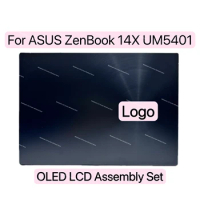 For ASUS Zenbook 14X UX5401 UX5401EAJ UX5401ZAS UM5401 UP5401 OLED Display Panel LCD Touch Screen Replacement Top Half Parts