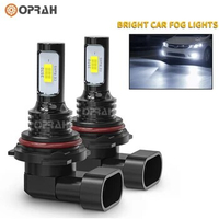 2pcs LED Fog Lights H7 H1 H3 H11 H4 9005/HB3 9006/HB4 880 881 H27 Canbus LED For Car Signal Lamp Headlight DRL 3570SMD 12V White