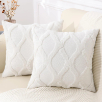 [HOT NYRD KHG 121 ] HAPIHAPPY Winter Decorative Throw Pillow Covers 18X18 Set of 1 Bed Sofa Living R