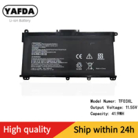YAFDA TF03XL Laptop Battery For HP Pavilion 15-CC 14-bf033TX 14-bf108TX 14-bf008TU HSTNN-UB7J TPN-Q189 TPN-Q190 11.55V 41.7Wh