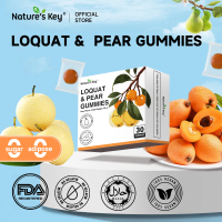 Nature’s Key Loquat & Snow Pear Gummies – 30 Pieces