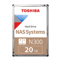 TOSHIBA【NAS碟】N300 3.5吋 20TB 7200 RPM/512MB (HDWG62AAZSTA)