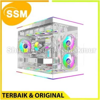 VenomRX Casing PC Noctis Pro M-ATX Putih