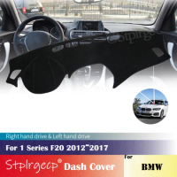 for BMW 1 Series F20 2012~2017 Anti-Slip Dashboard Cover Protective Pad Car Accessories Sunshade Carpet 116i 118i 120i 125i