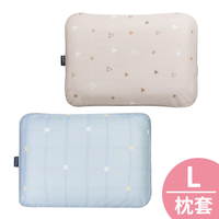韓國 GIO Pillow 超透氣護頭型嬰兒枕頭【單枕套-L號】(多款可選)