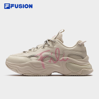 FILA FUSION รองเท้าผู้หญิงแฟชั่น Feile รองเท้าผ้าใบแบบฟอง รองเท้ากีฬา รองเท้าลำลอง พื้นหนา เพิ่มความ