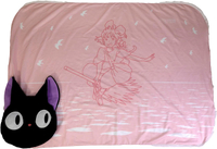 真愛日本 宮崎駿 吉卜力 魔女宅急便 琪琪喜歡克里克 造型收納毛毯 抱枕 靠枕 被子