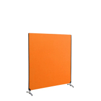 【林製作所】100x120 ZipLink拉鏈連結屏風(付腳座/多色可選/台灣製造/拉鍊連結/OA 屏風/辦公 隔間)