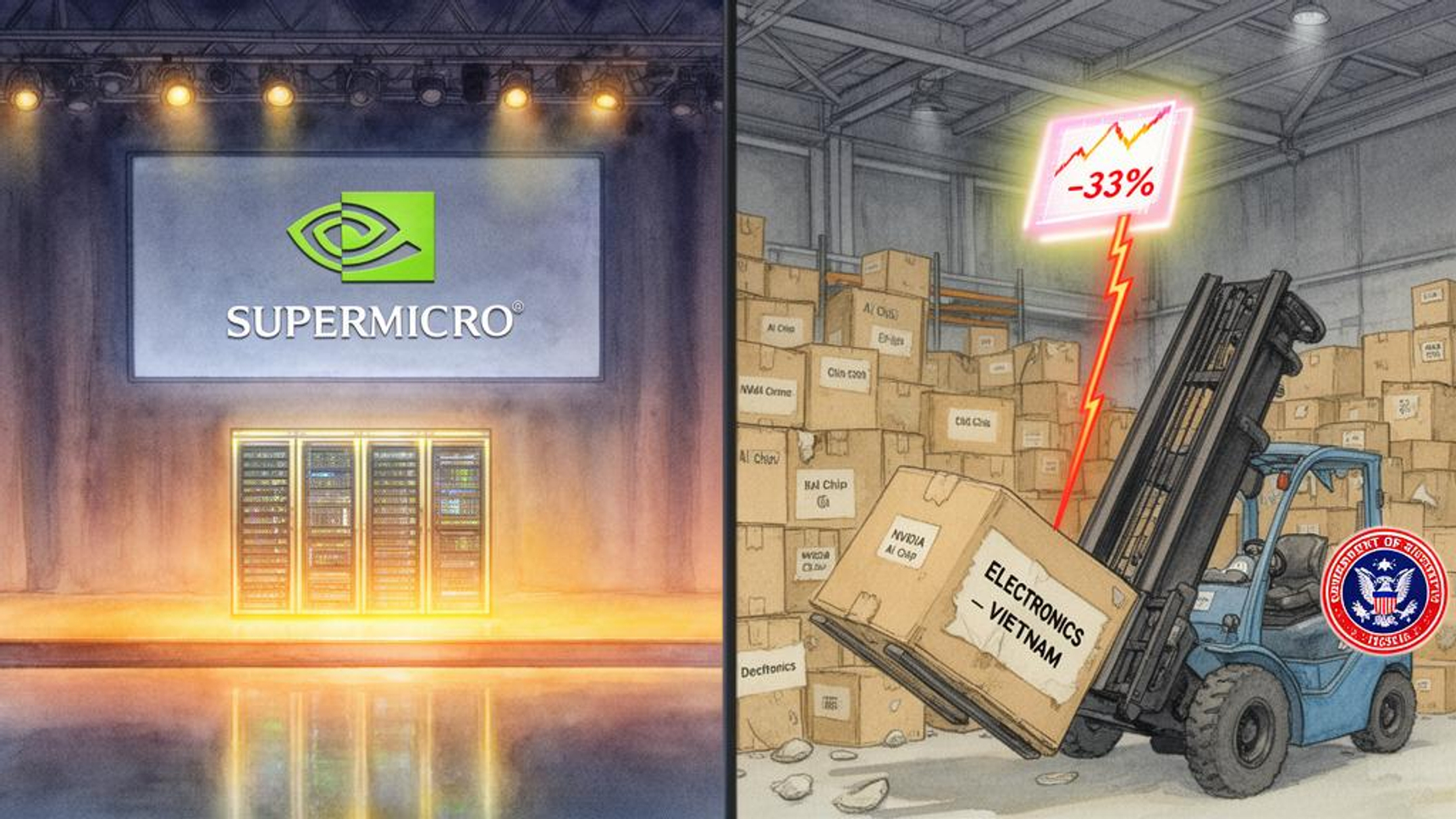 米国】美超微（Supermicro）幹部、NVIDIA製AIチップの中国への不正転送