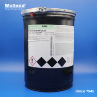 HARDENER HW2934 Curing agent for epoxy resin with ARALDITE aw 2104 combine into translucent rapid AB glue bonds metals ceramics