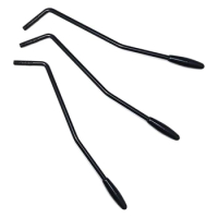 3 Pieces 6Mm Thread Tremolo Arm Whammy Bar For Fender Stratocaster Electric Guitar Tremolo System Guitar Parts Black