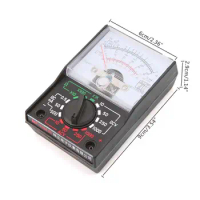 Multimeter Tester Current Meter Tester Voltmeter Ammeter Resistance Tester for