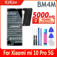 KiKiss for Xiao Mi 5000mAh Battery BM4M for Xiaomi Mi 10 Pro 10Pro 5G Mi10 Pro Mi10Pro Replacement Battery High Capacity Battery