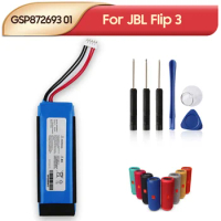 Original Replacement Battery GSP872693 01 For JBL Flip 3 Flip3 Portable Bluetooth Speaker Rechargeable battery 3000mAh