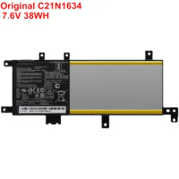 7.6V 38WH Original Laptop Battery C21N1634 For Asus Vivobook R542UR R542UR-GQ378T FL5900L FL8000L X542U A580U X580U X580B V587U